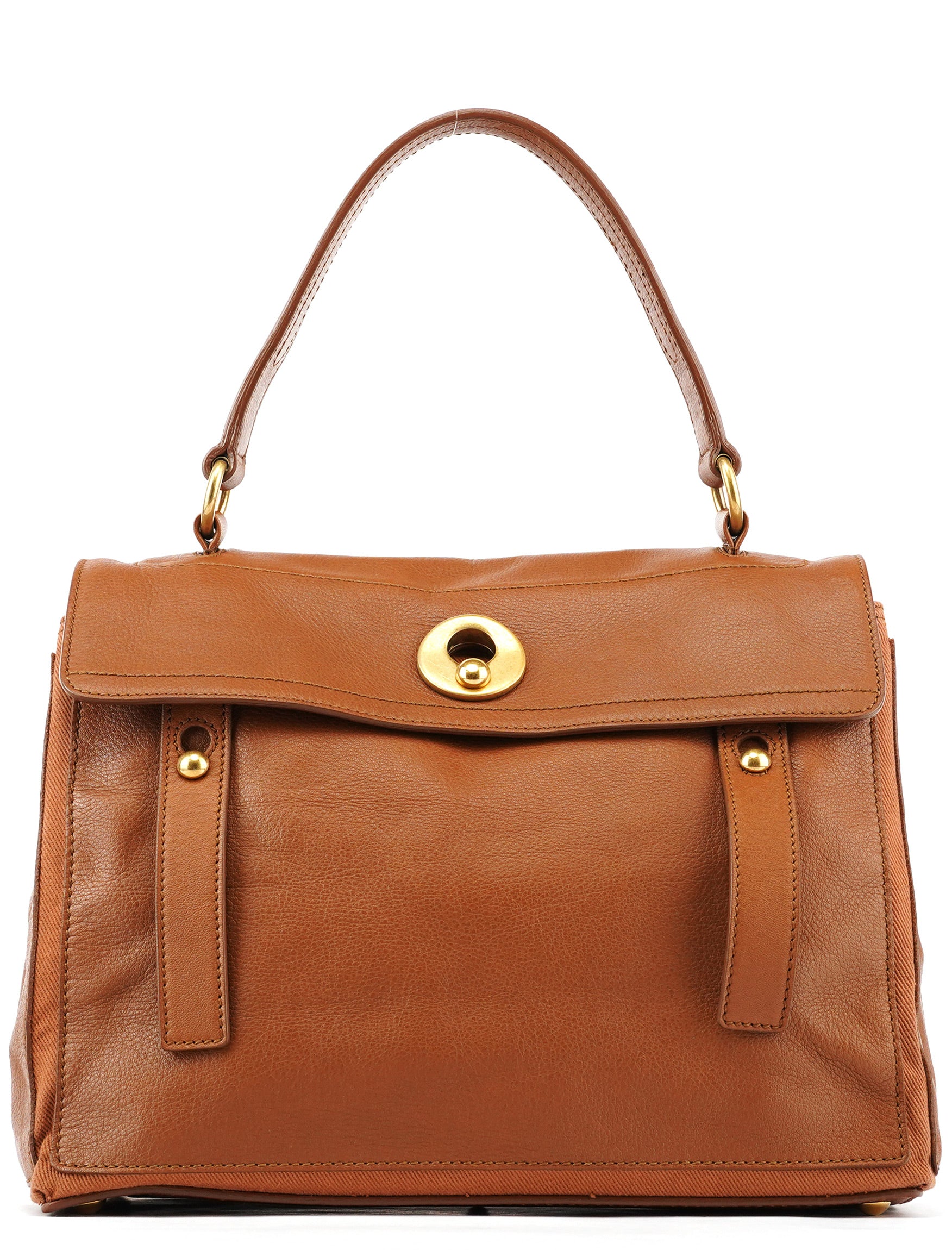 229680 Brown Leather Muse Two Bag
