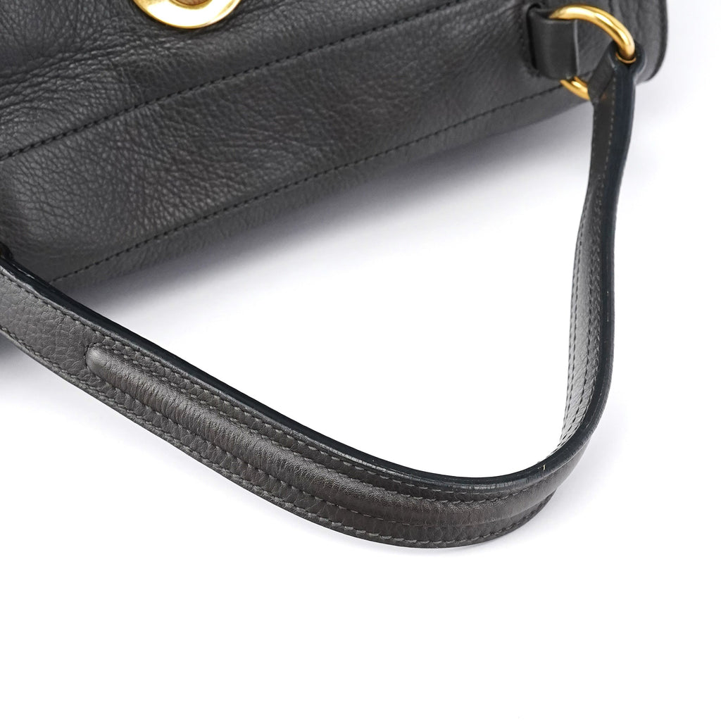 229680 Brown Leather Muse Two Bag