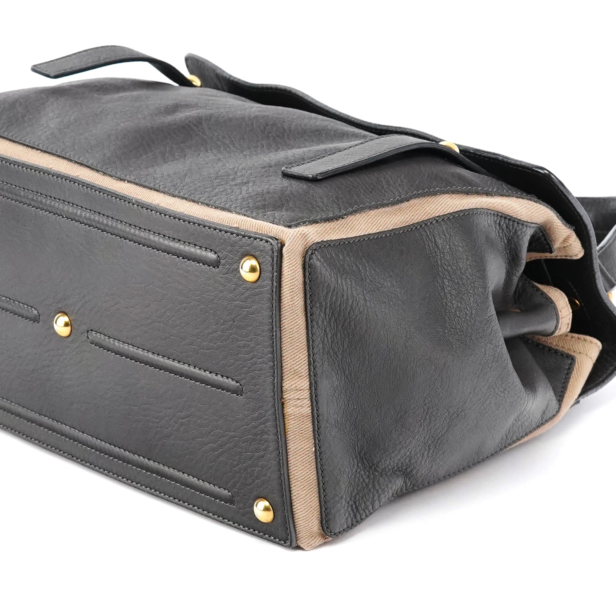 229680 Brown Leather Muse Two Bag