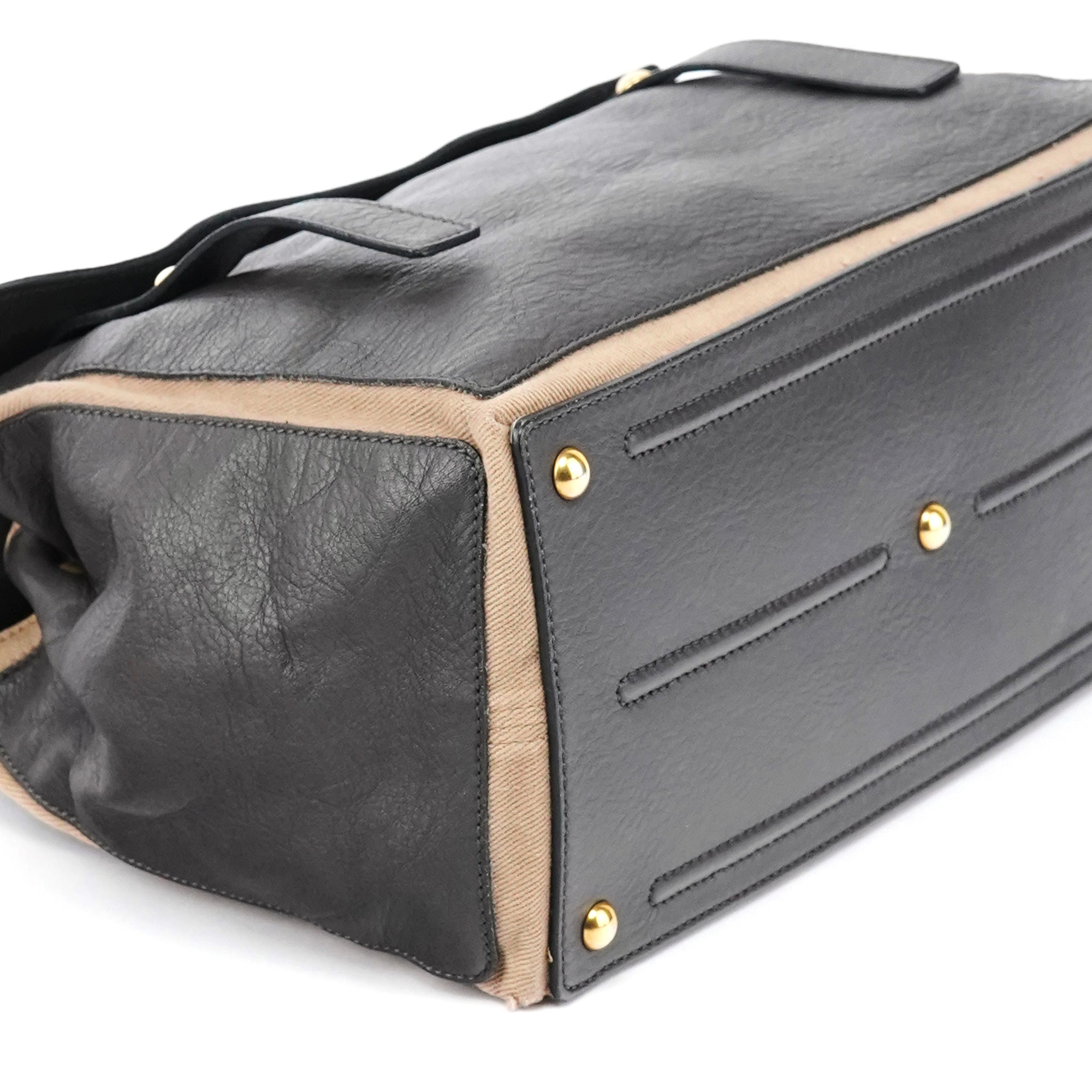 229680 Brown Leather Muse Two Bag