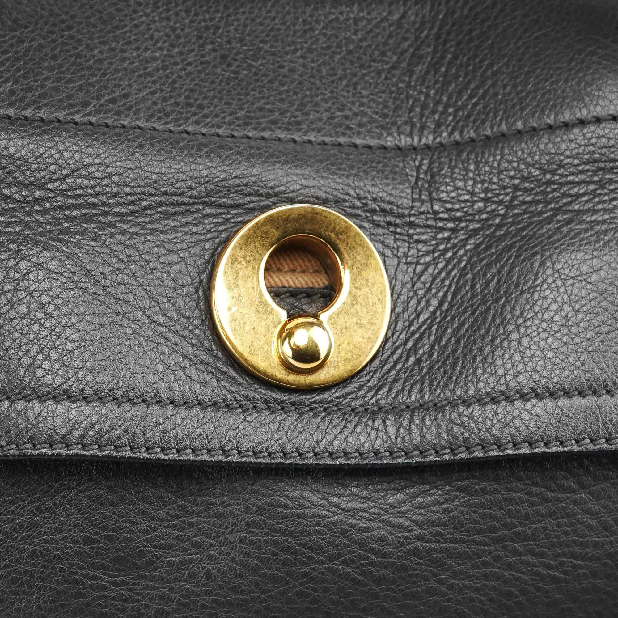 229680 Brown Leather Muse Two Bag