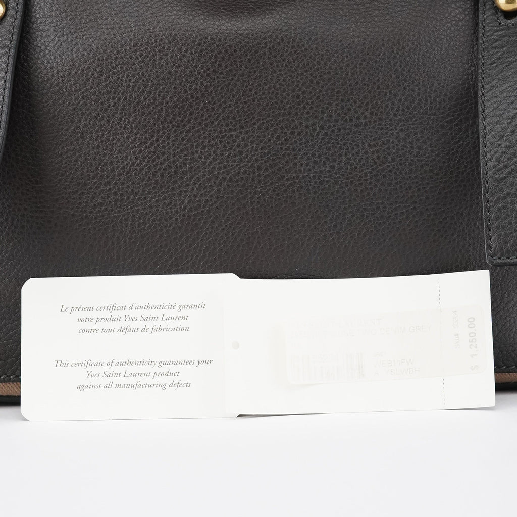 229680 Brown Leather Muse Two Bag
