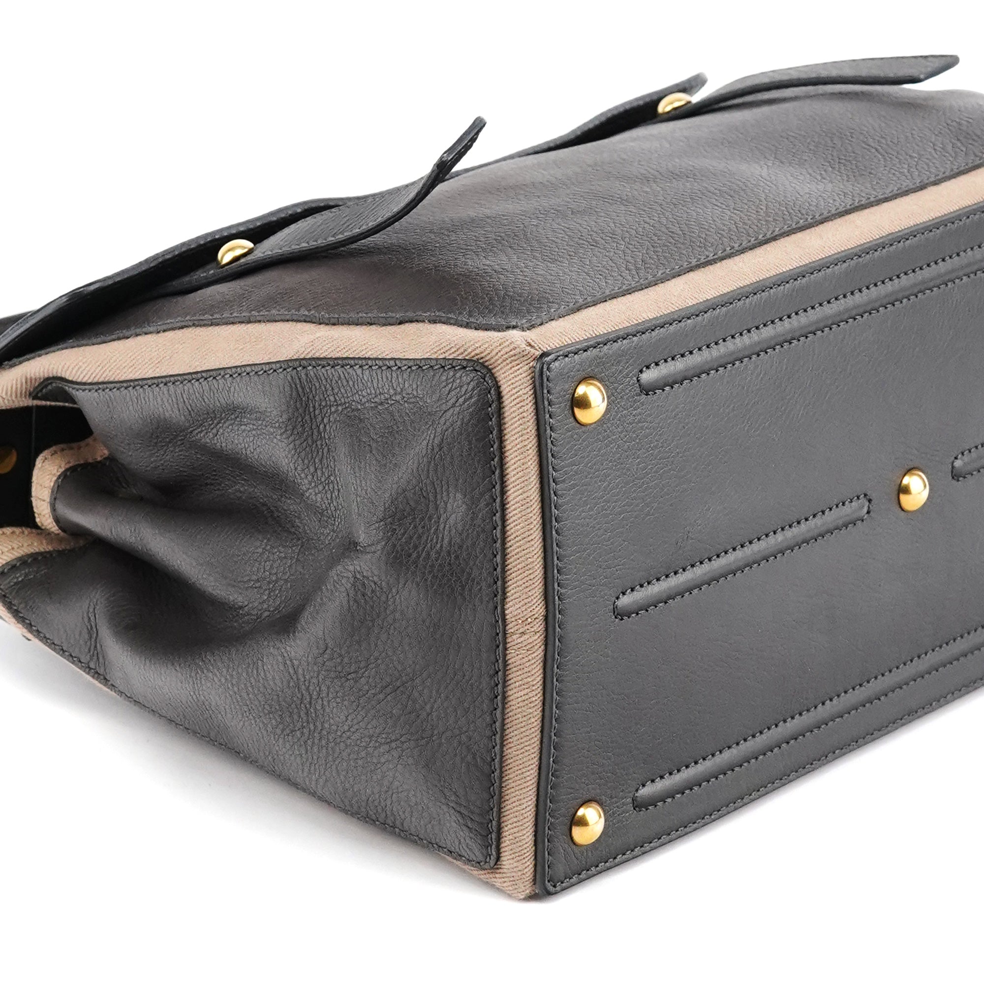 229680 Brown Leather Muse Two Bag