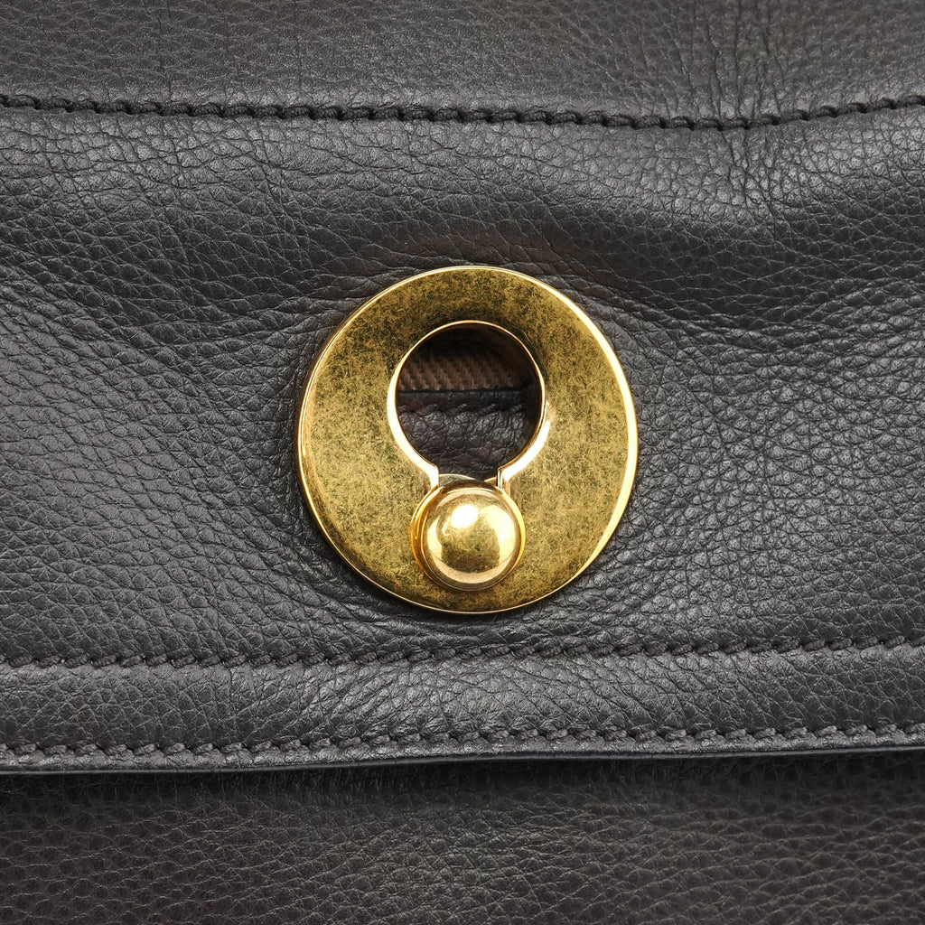 229680 Brown Leather Muse Two Bag