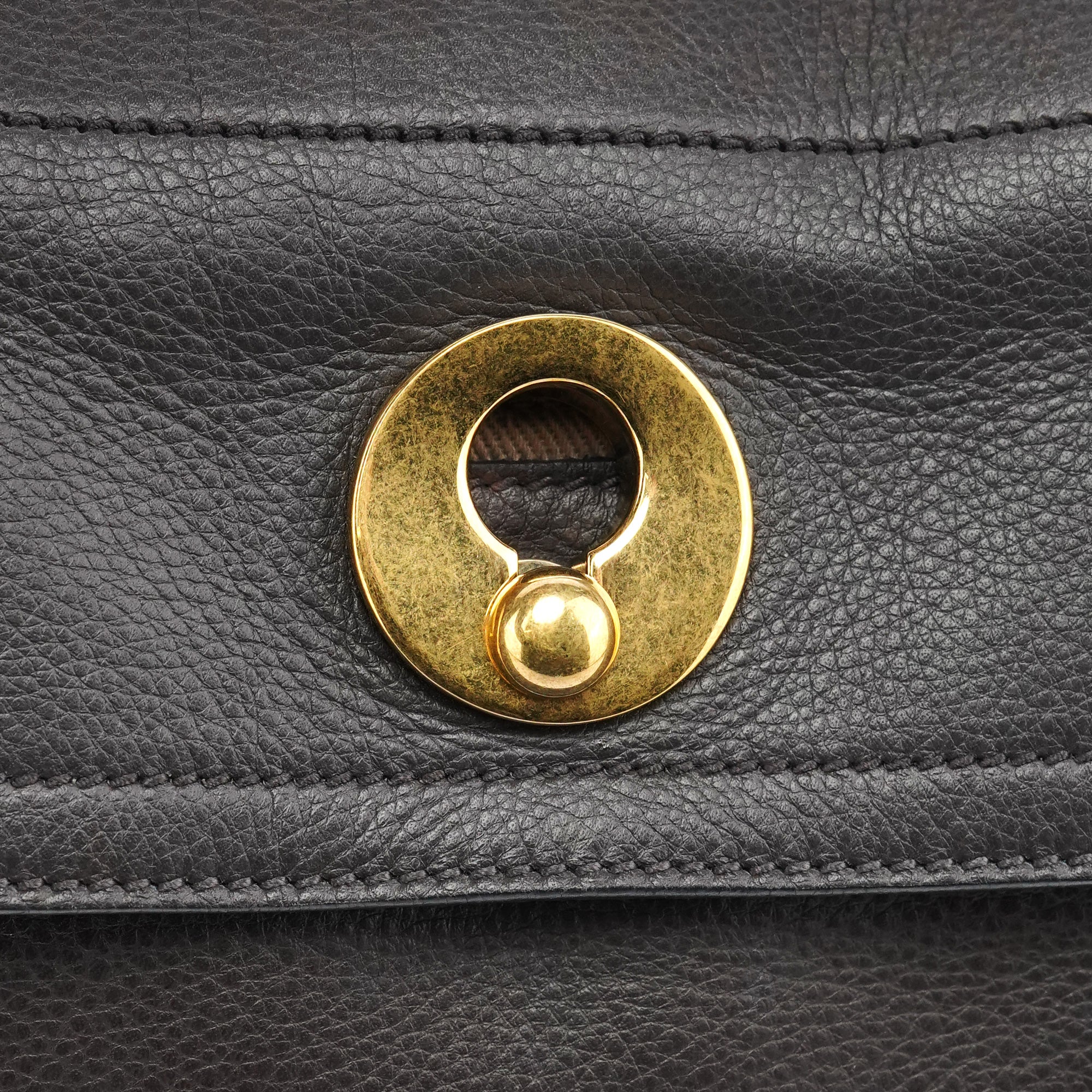 229680 Brown Leather Muse Two Bag