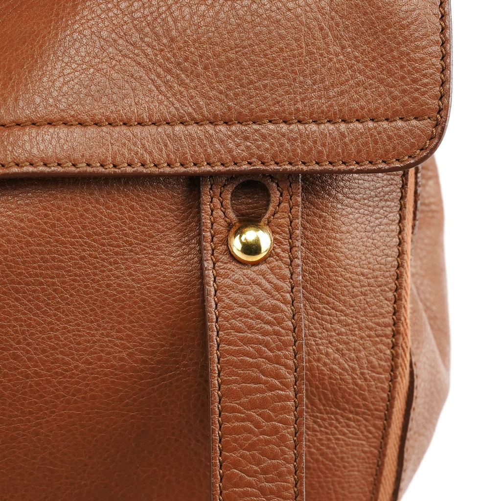 229680 Light Brown Leather Muse Two Bag