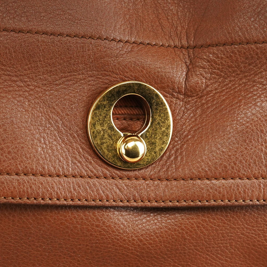 229680 Light Brown Leather Muse Two Bag