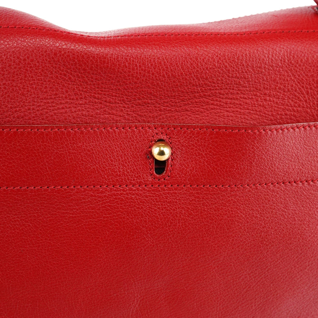 229680 Red Leather Muse Two Bag