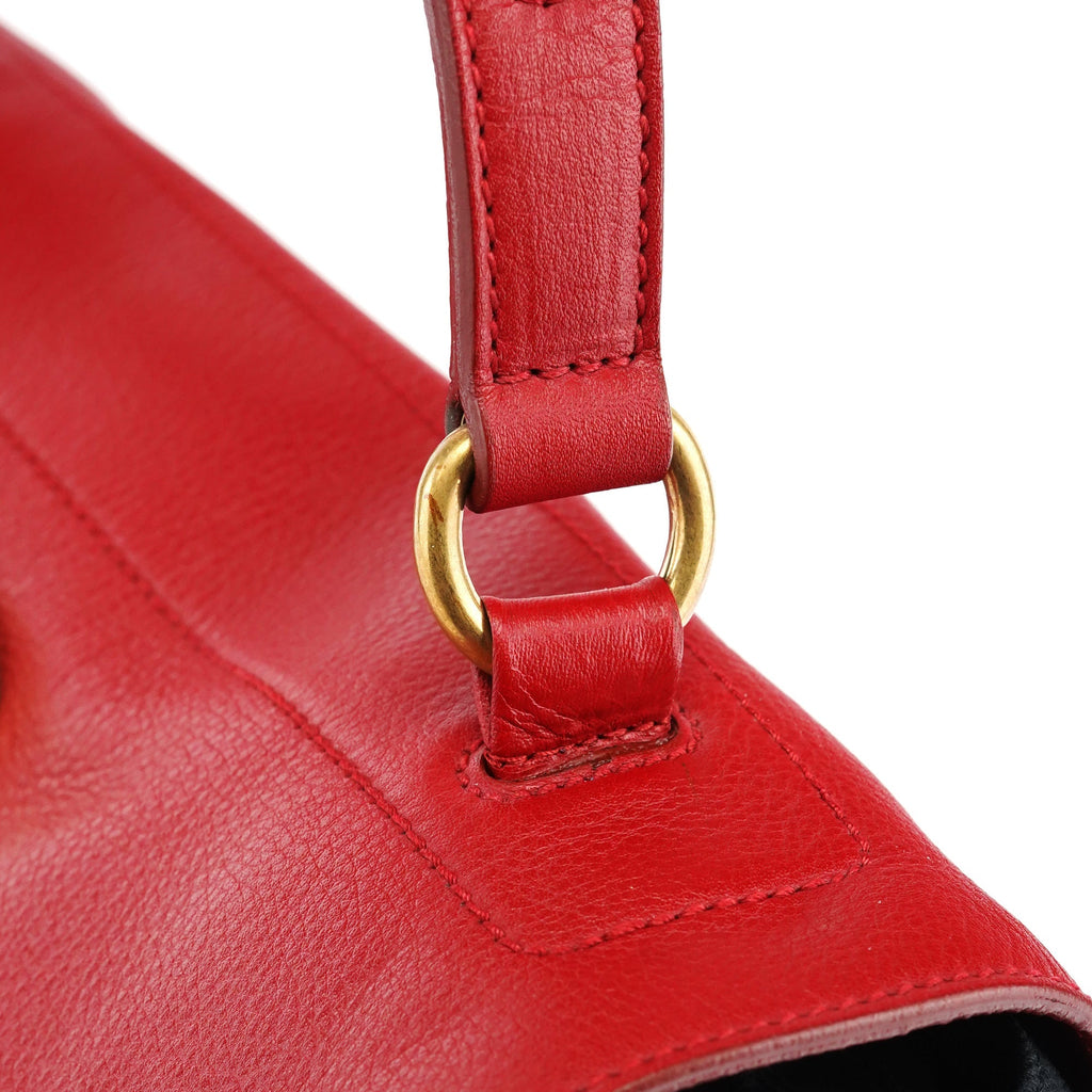 229680 Red Leather Muse Two Bag