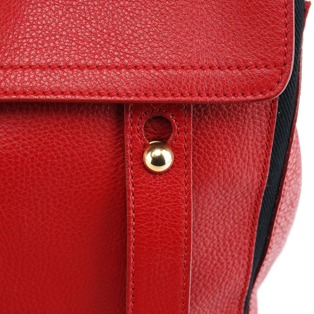229680 Red Leather Muse Two Bag