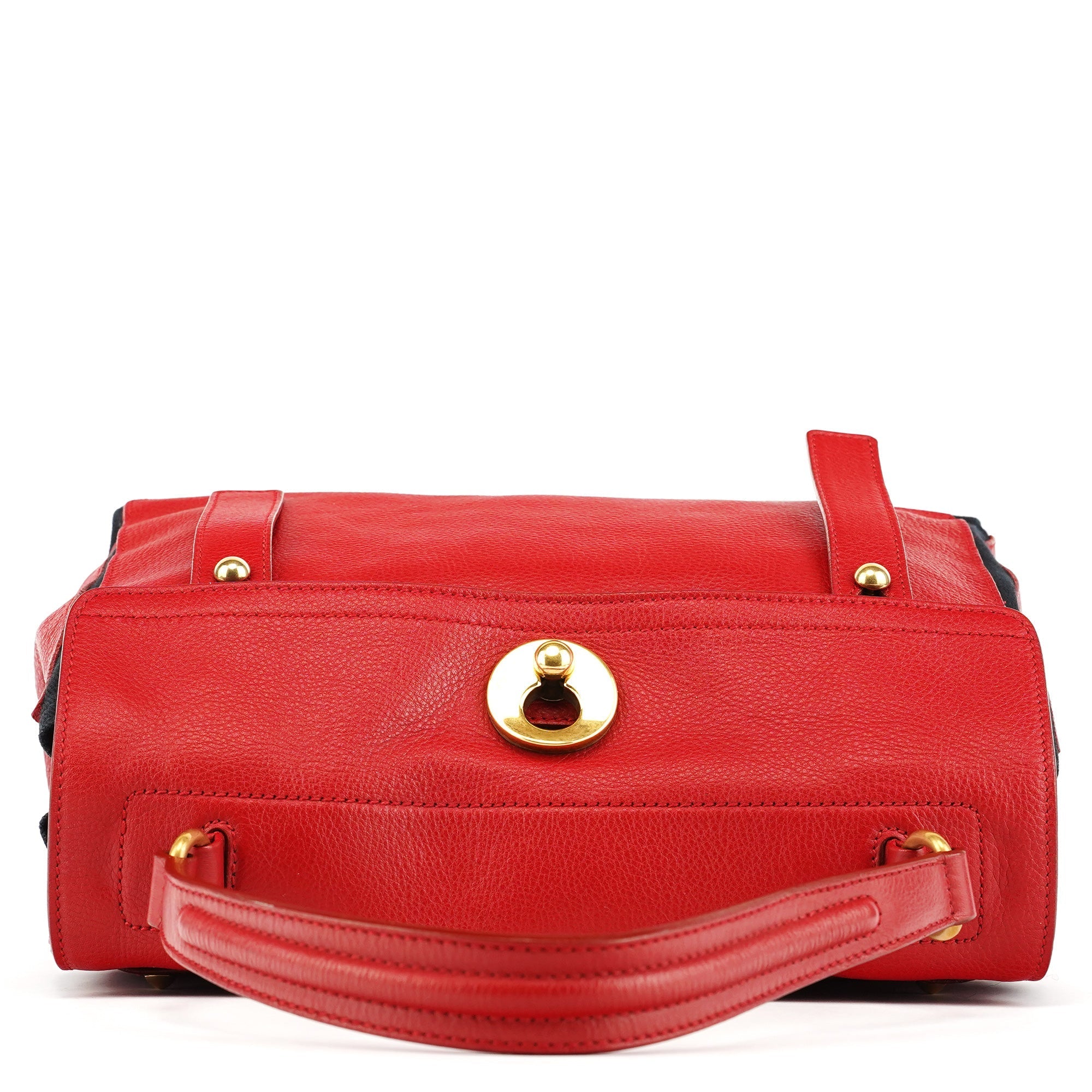 229680 Red Leather Muse Two Bag