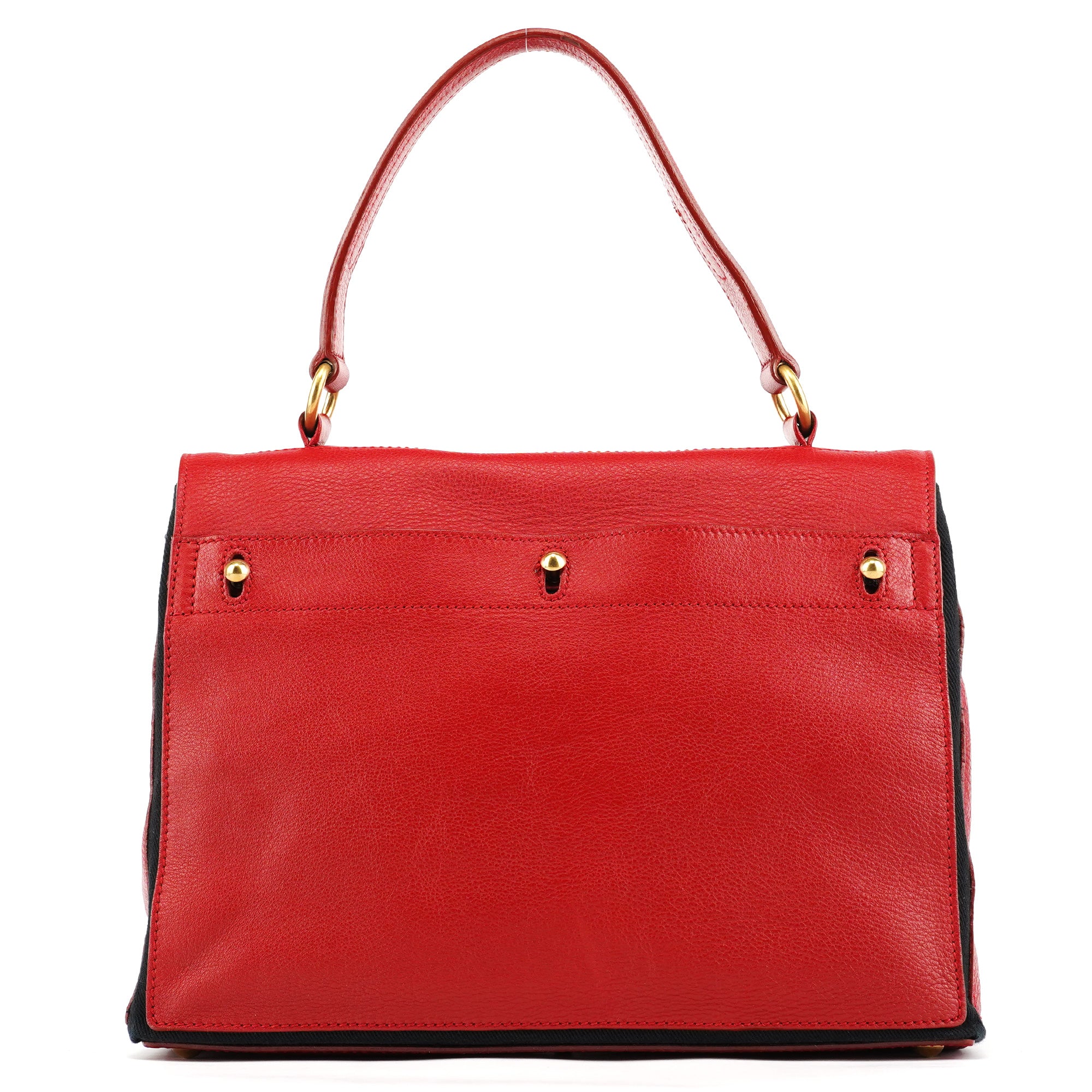 229680 Red Leather Muse Two Bag