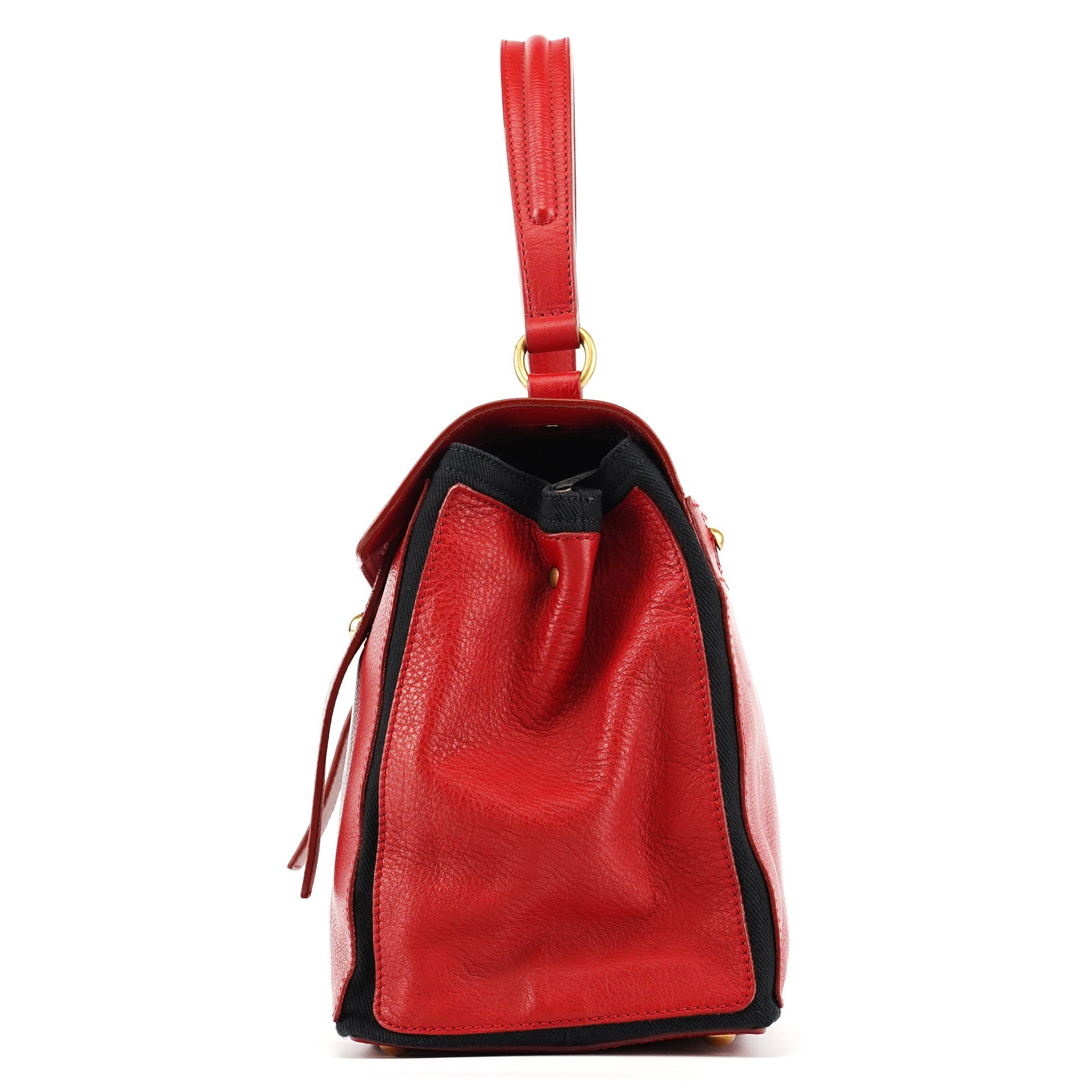 229680 Red Leather Muse Two Bag