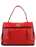 229680 Red Leather Muse Two Bag