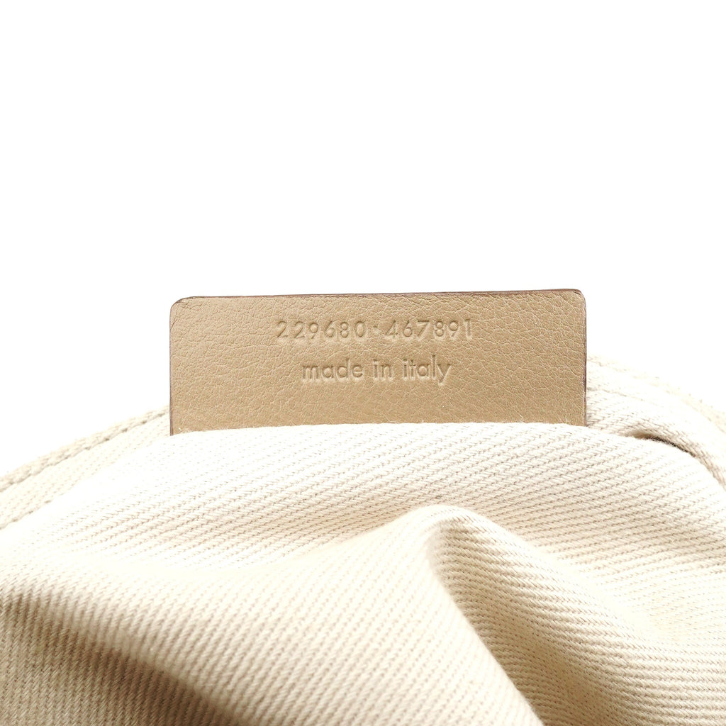 229680 Taupe Leather Muse Two Bag