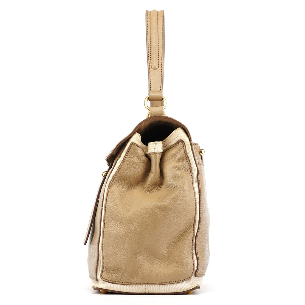 229680 Taupe Leather Muse Two Bag