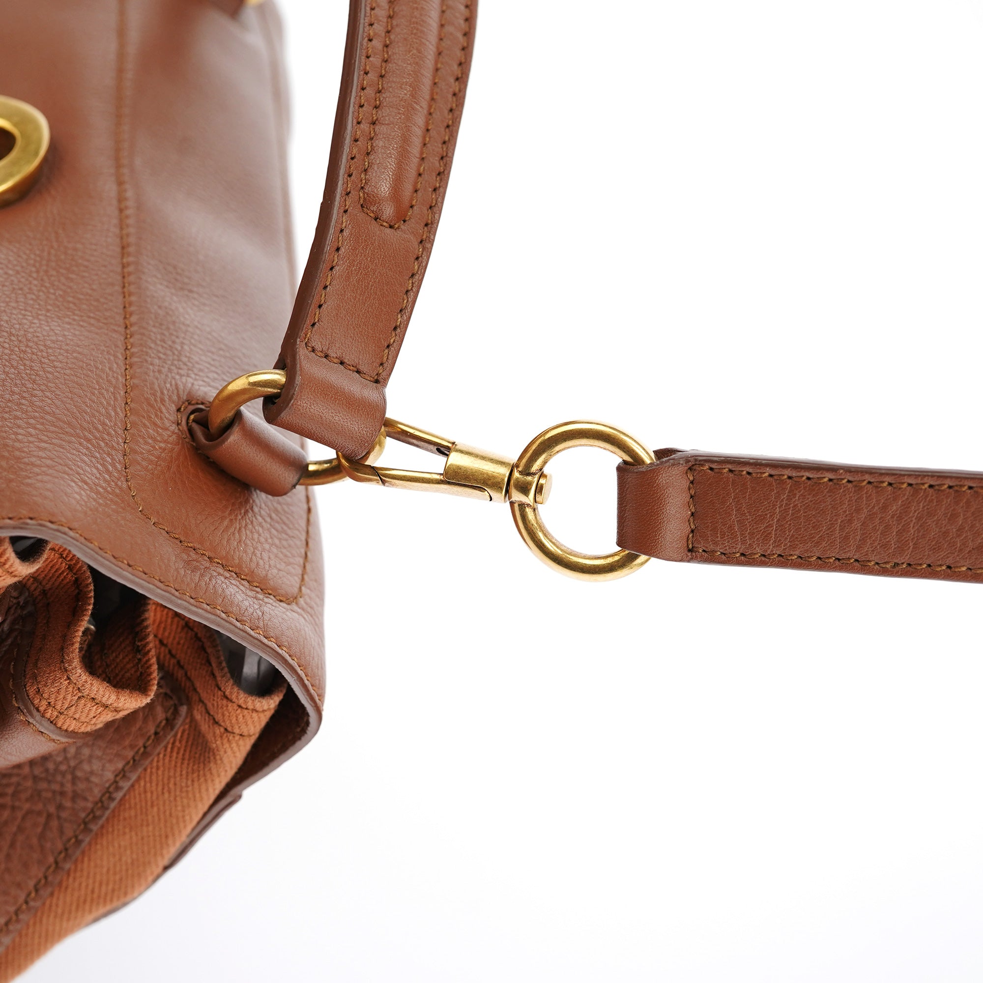 238761 Light Brown Leather Muse Two 2-Way Bag