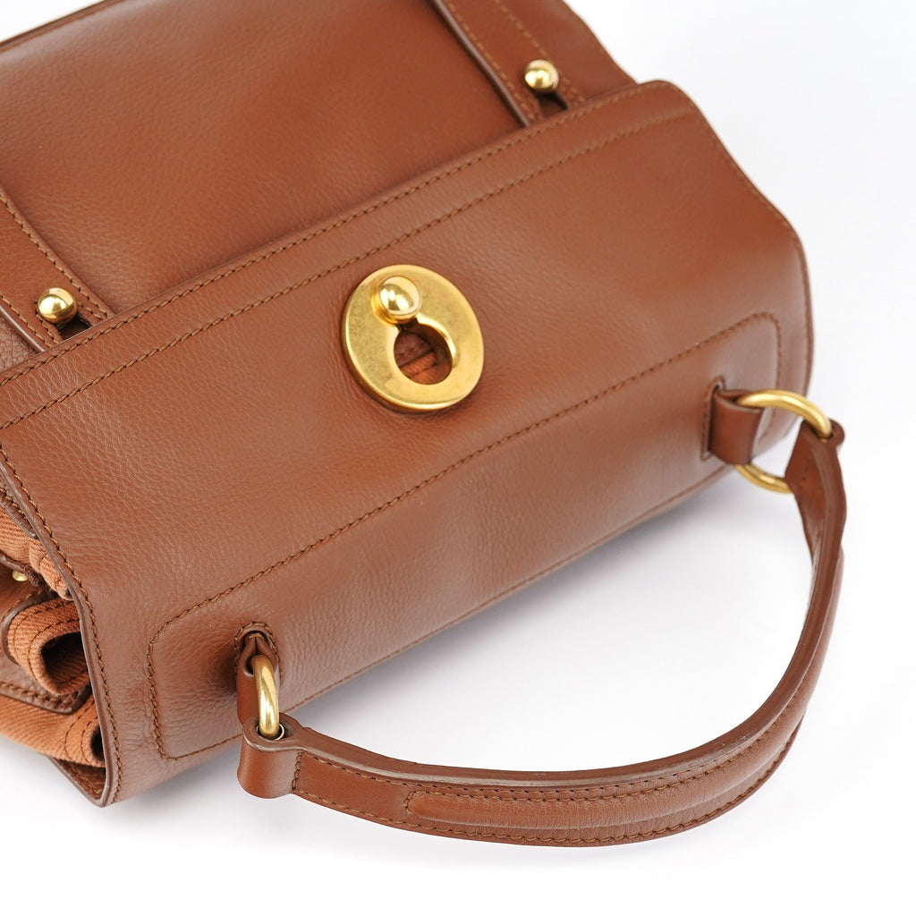 238761 Light Brown Leather Muse Two 2-Way Bag