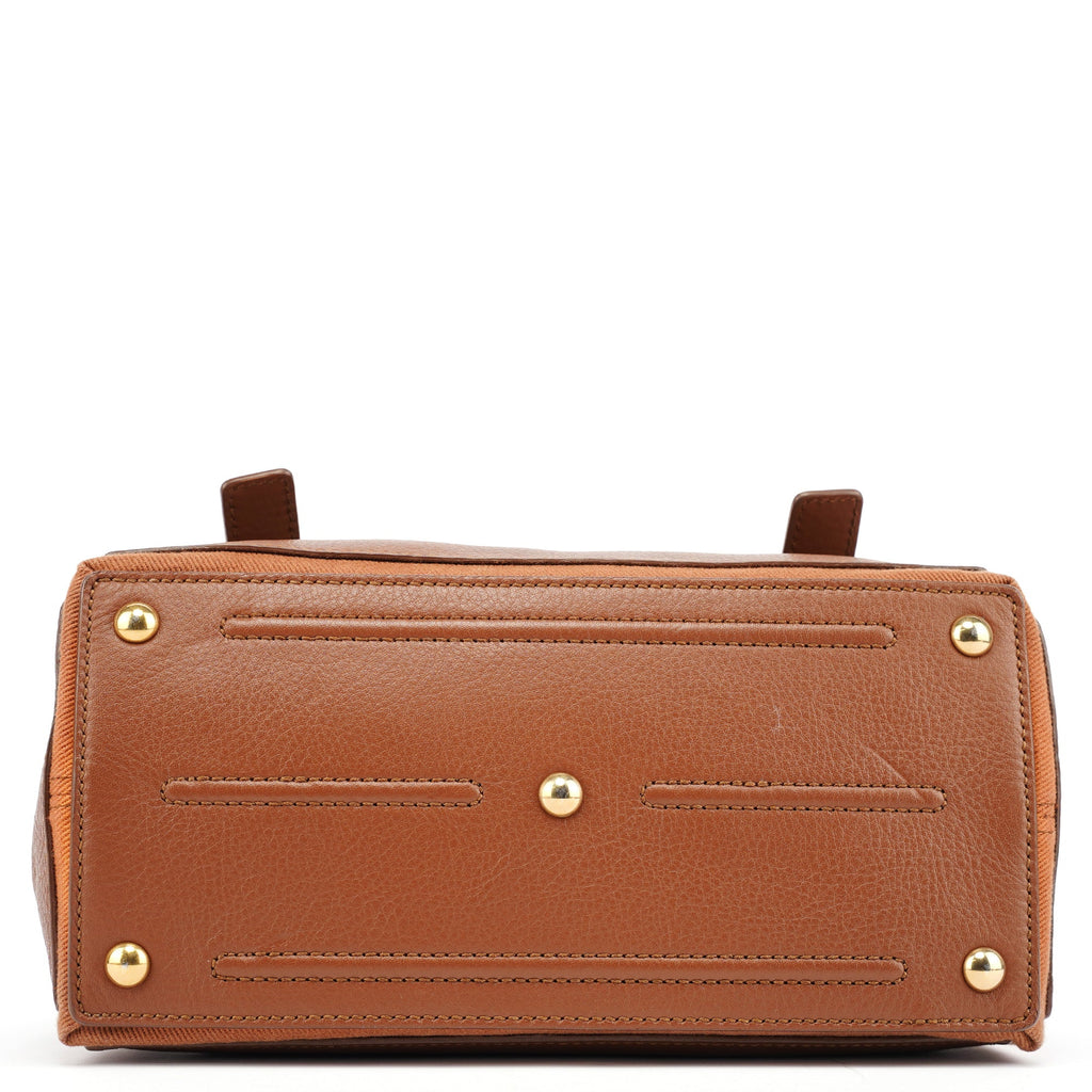 238761 Light Brown Leather Muse Two 2-Way Bag