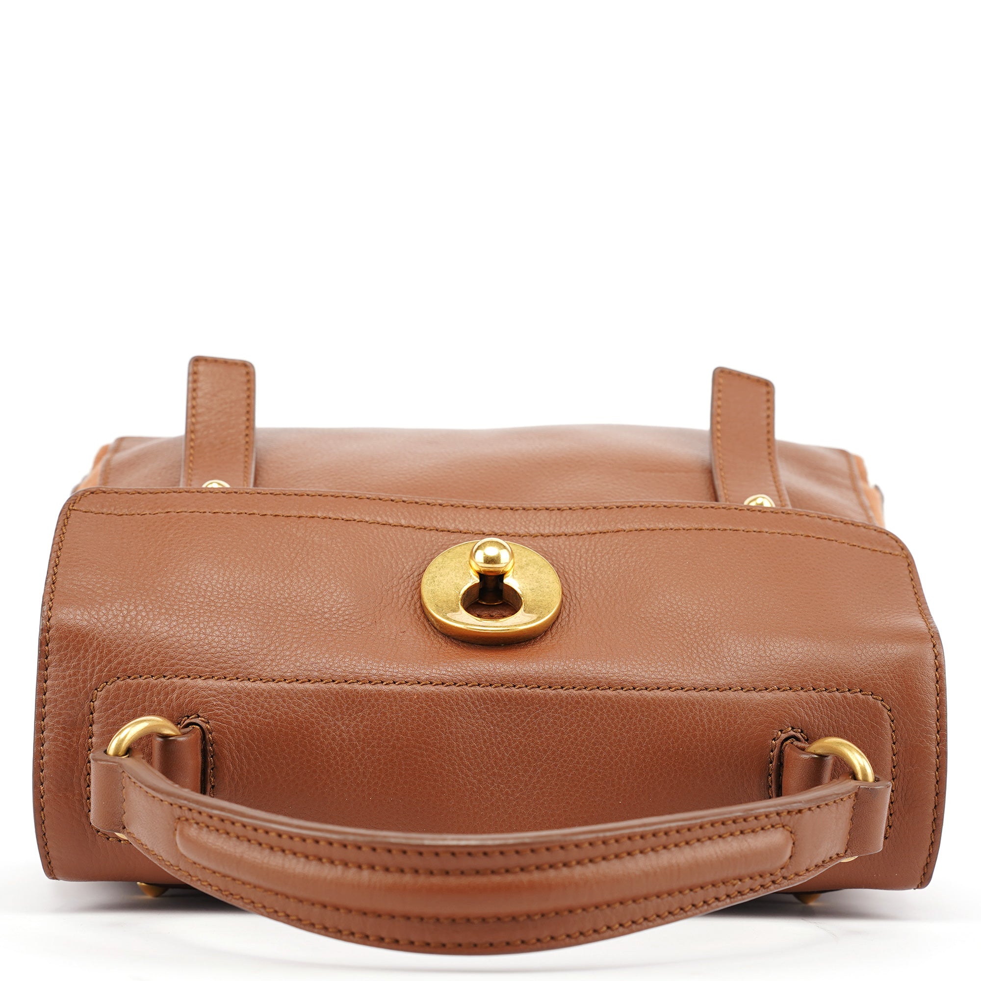 238761 Light Brown Leather Muse Two 2-Way Bag