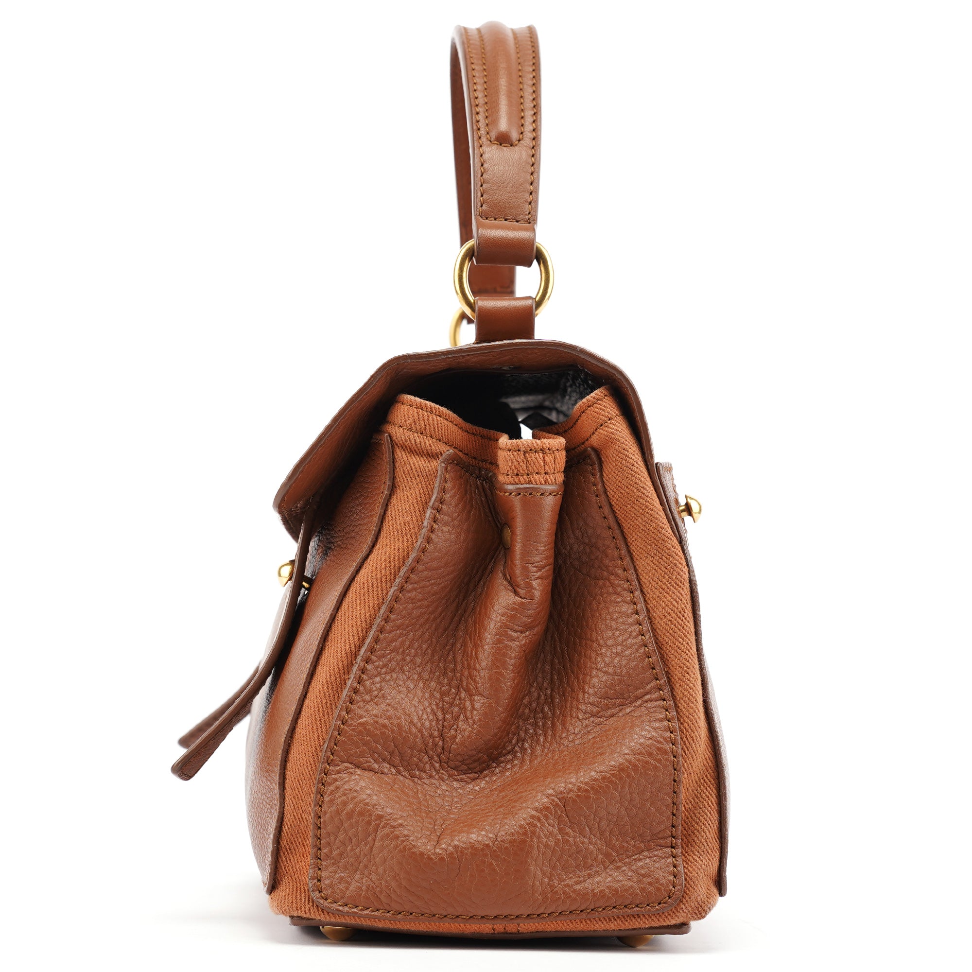 238761 Light Brown Leather Muse Two 2-Way Bag