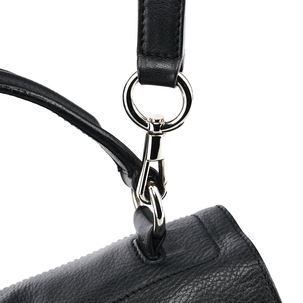 283761 Black Leather Muse Two 2-Way Bag