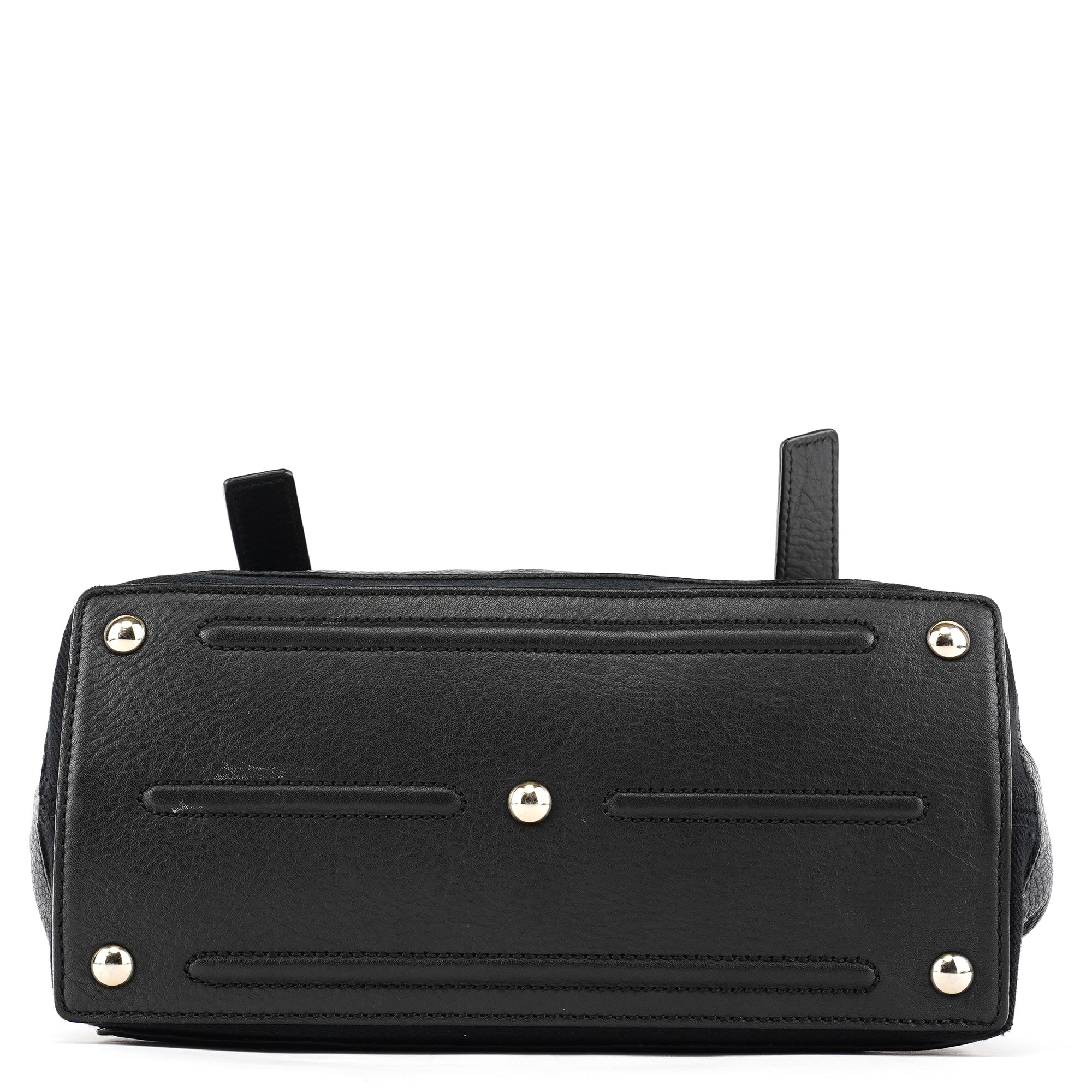 283761 Black Leather Muse Two 2-Way Bag
