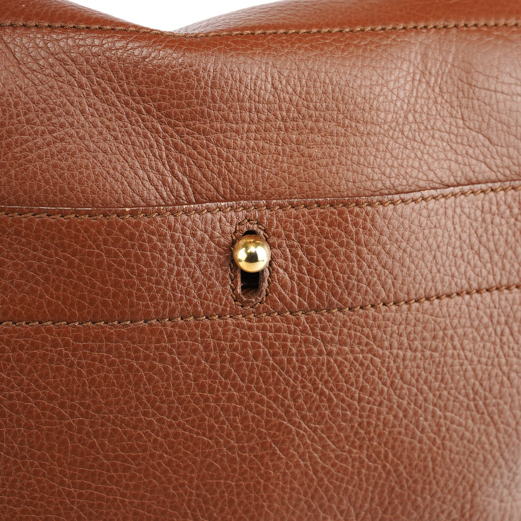 283761 Light Brown Leather Muse Two 2-Way Bag