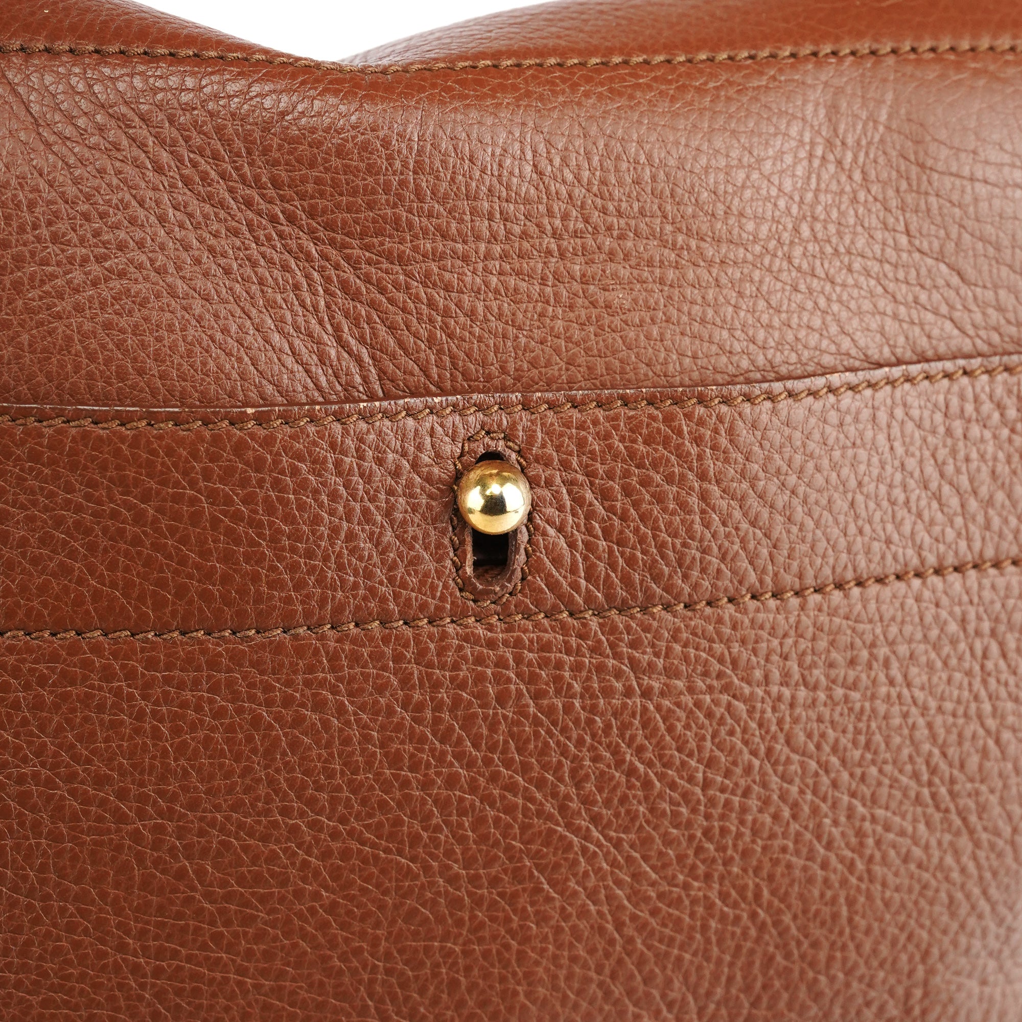 283761 Light Brown Leather Muse Two 2-Way Bag