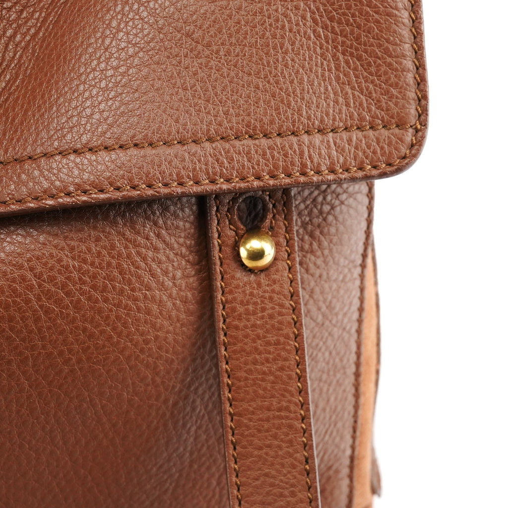 283761 Light Brown Leather Muse Two 2-Way Bag