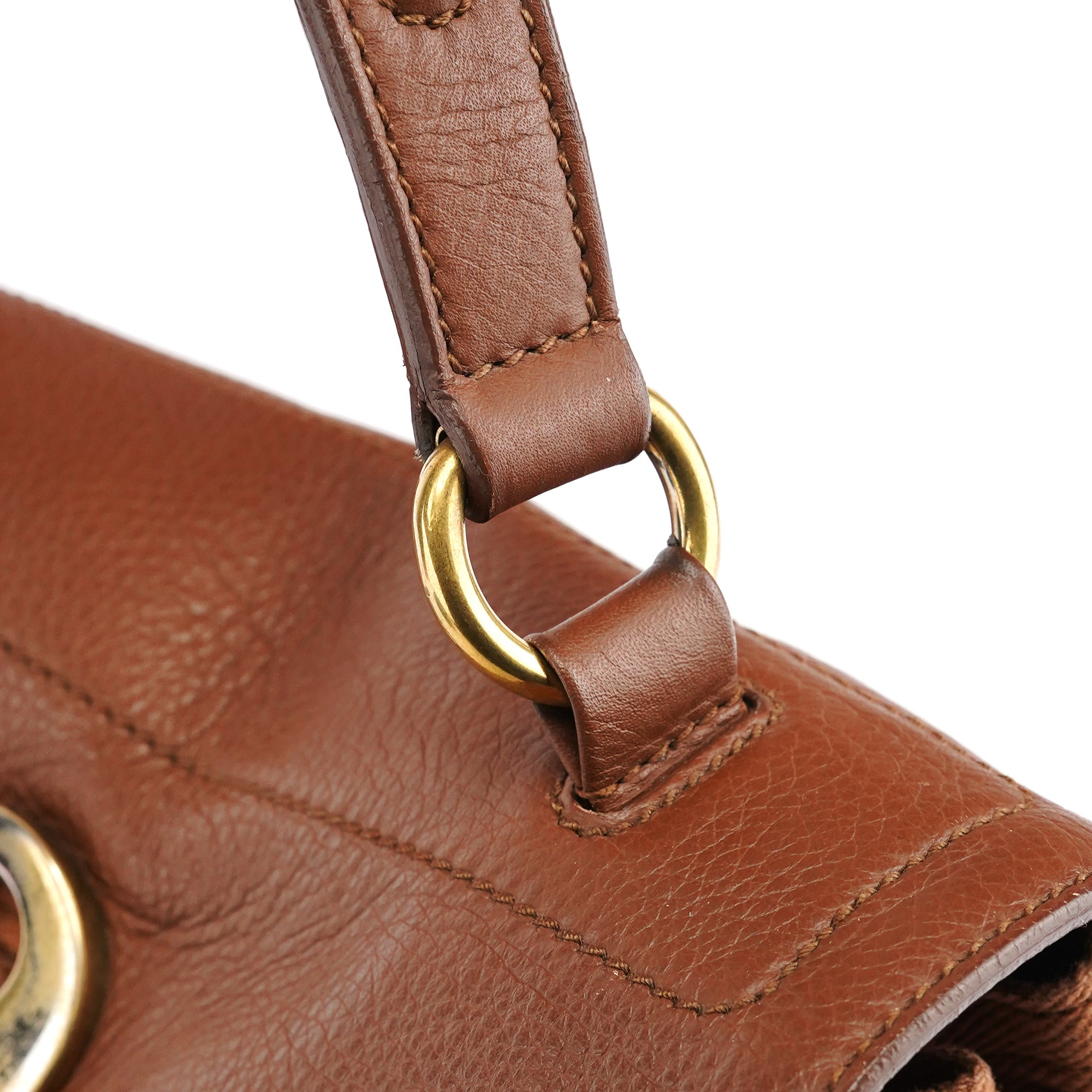 283761 Light Brown Leather Muse Two 2-Way Bag