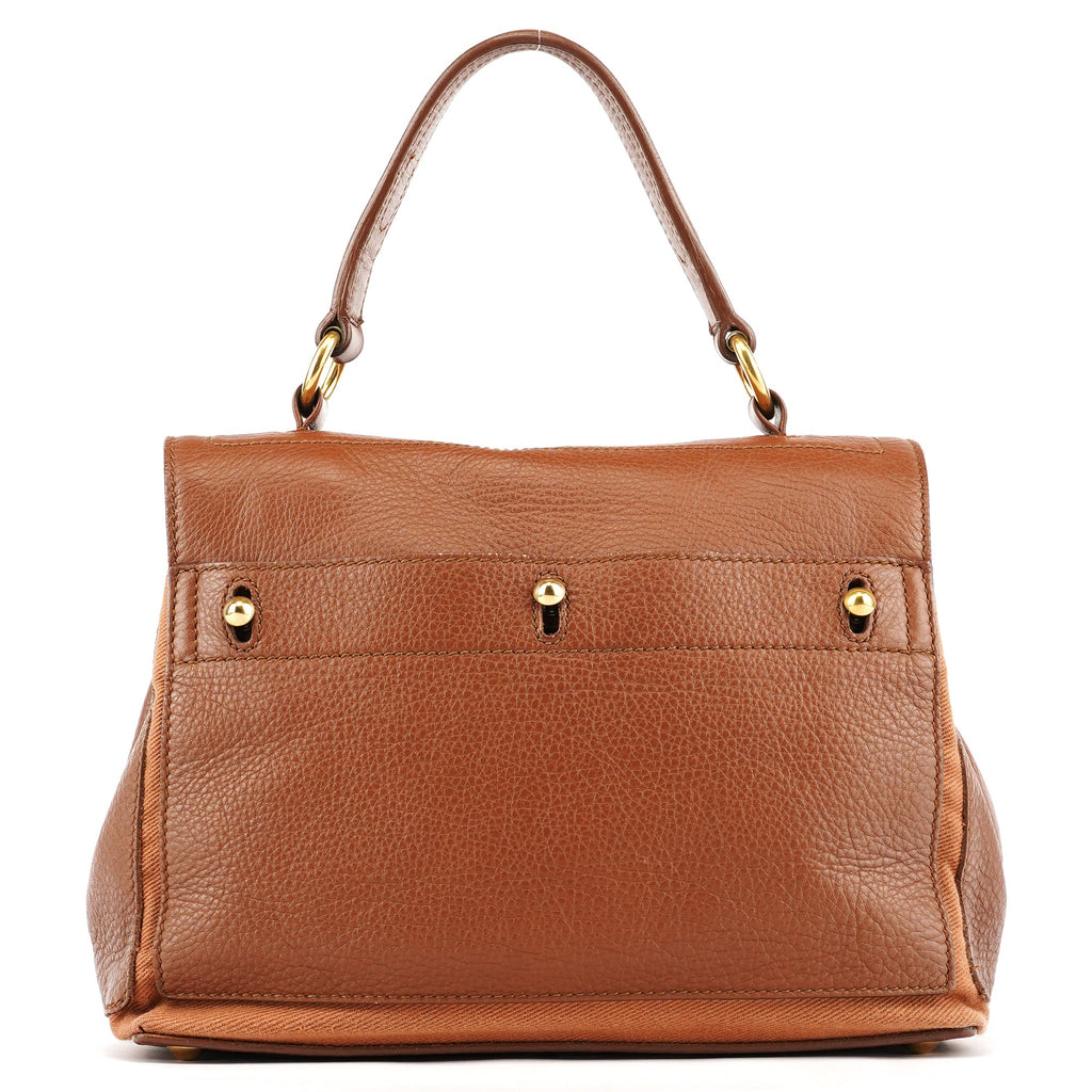 283761 Light Brown Leather Muse Two 2-Way Bag