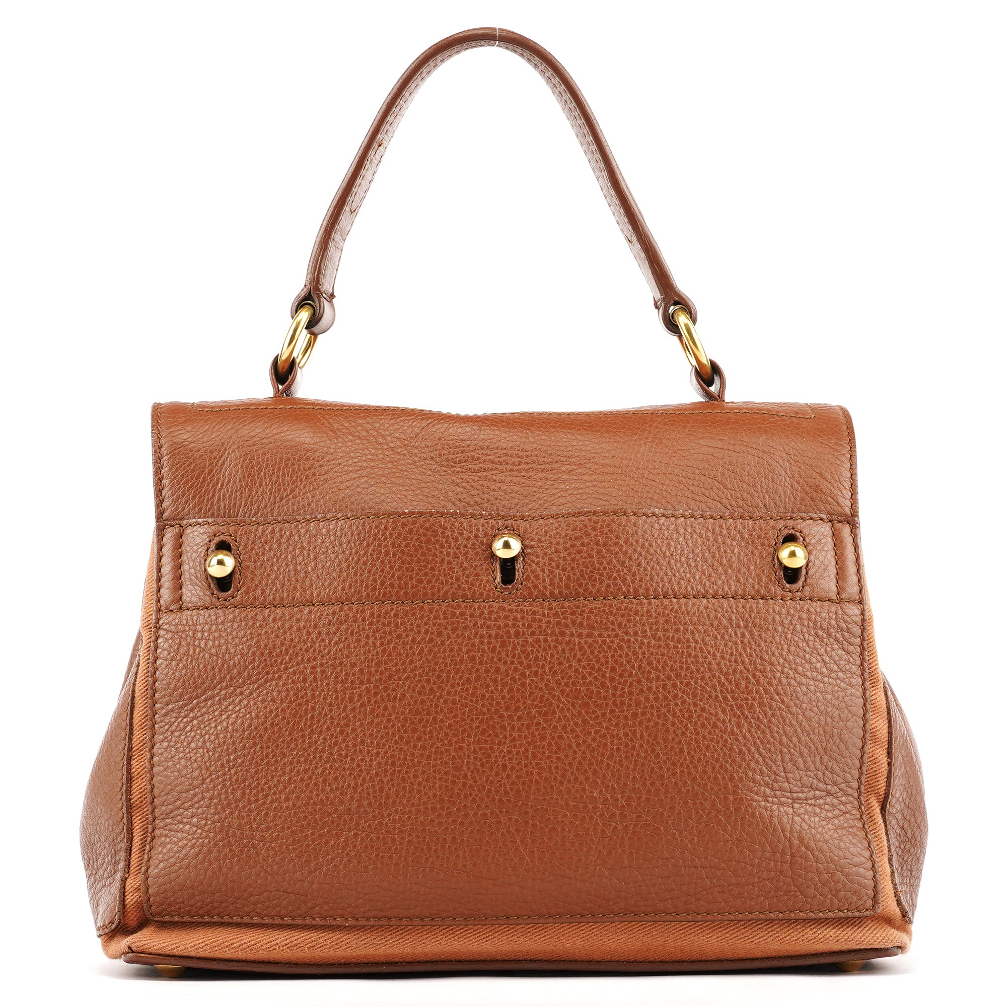 283761 Light Brown Leather Muse Two 2-Way Bag