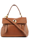 283761 Light Brown Leather Muse Two 2-Way Bag