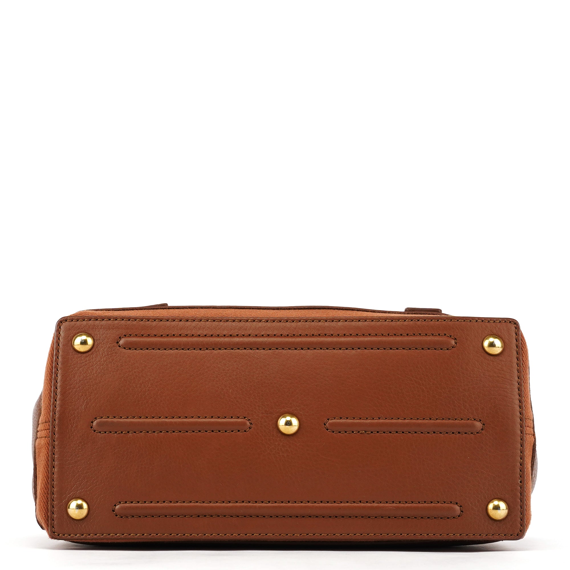 283761 Light Brown Leather Muse Two Bag