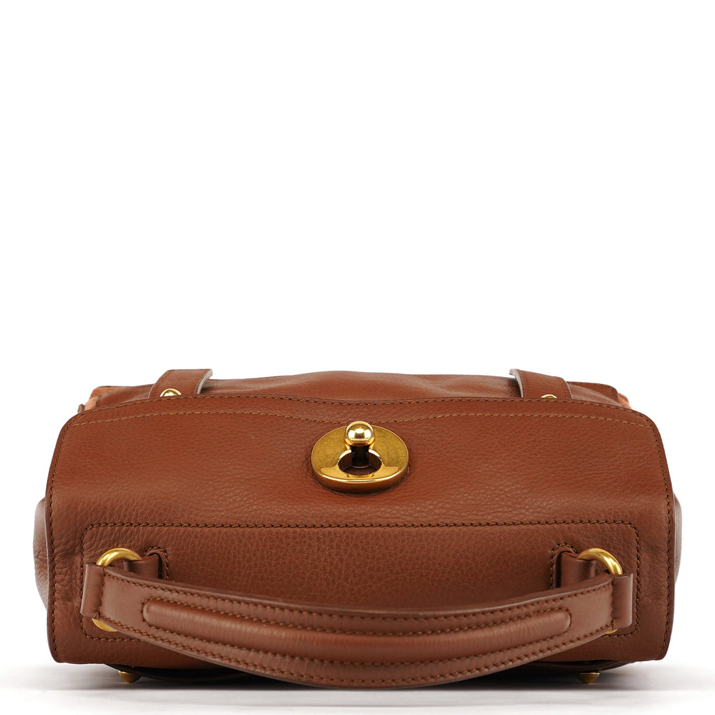 283761 Light Brown Leather Muse Two Bag