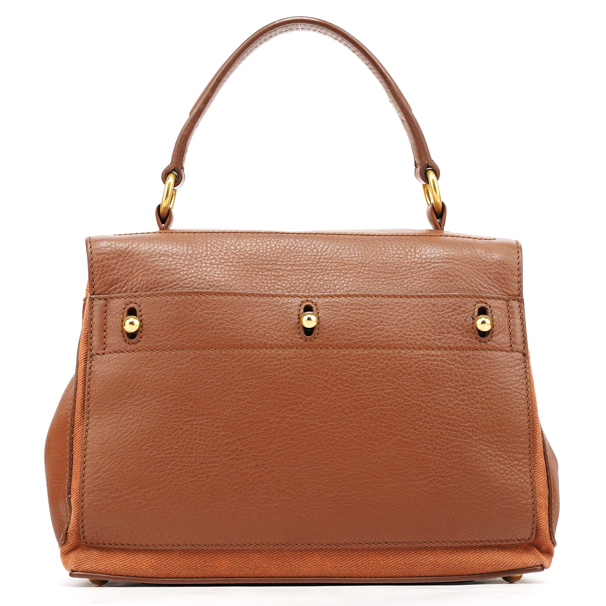 283761 Light Brown Leather Muse Two Bag