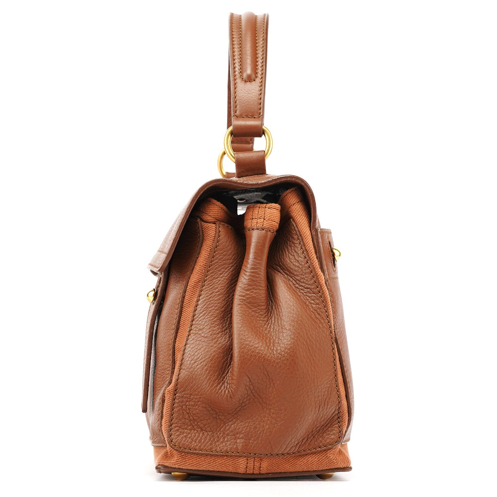 283761 Light Brown Leather Muse Two Bag