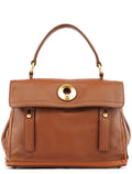 283761 Light Brown Leather Muse Two Bag