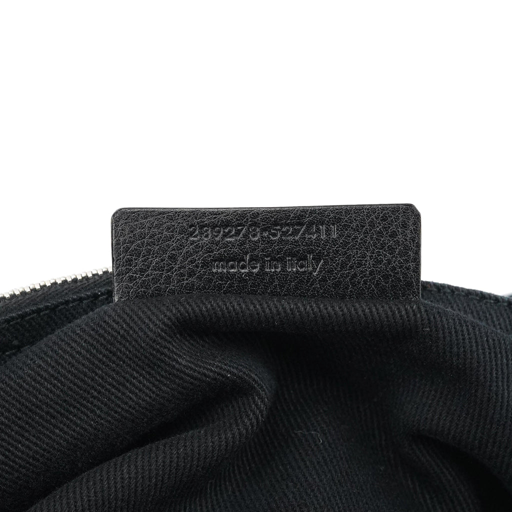 289278 Black Leather Muse Two 2-Way Bag