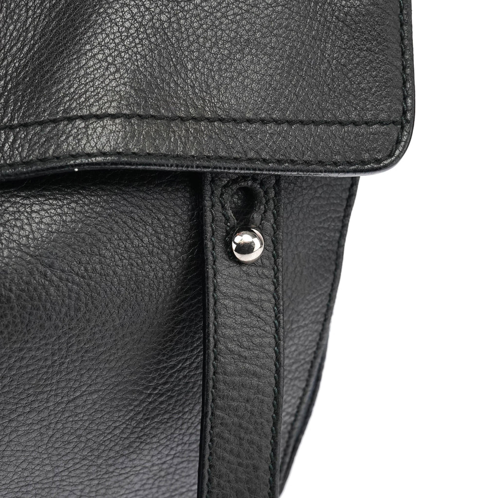 289278 Black Leather Muse Two 2-Way Bag