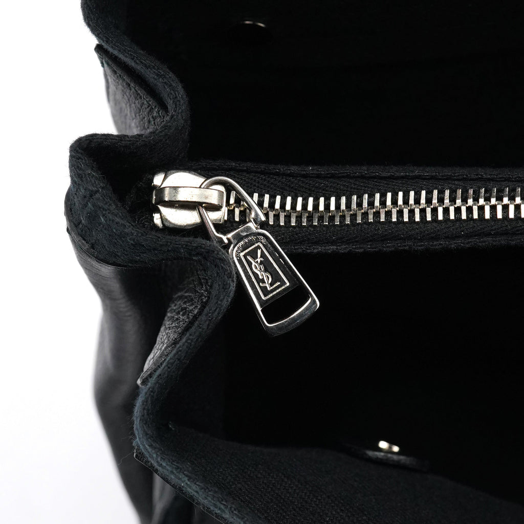 289278 Black Leather Muse Two 2-Way Bag