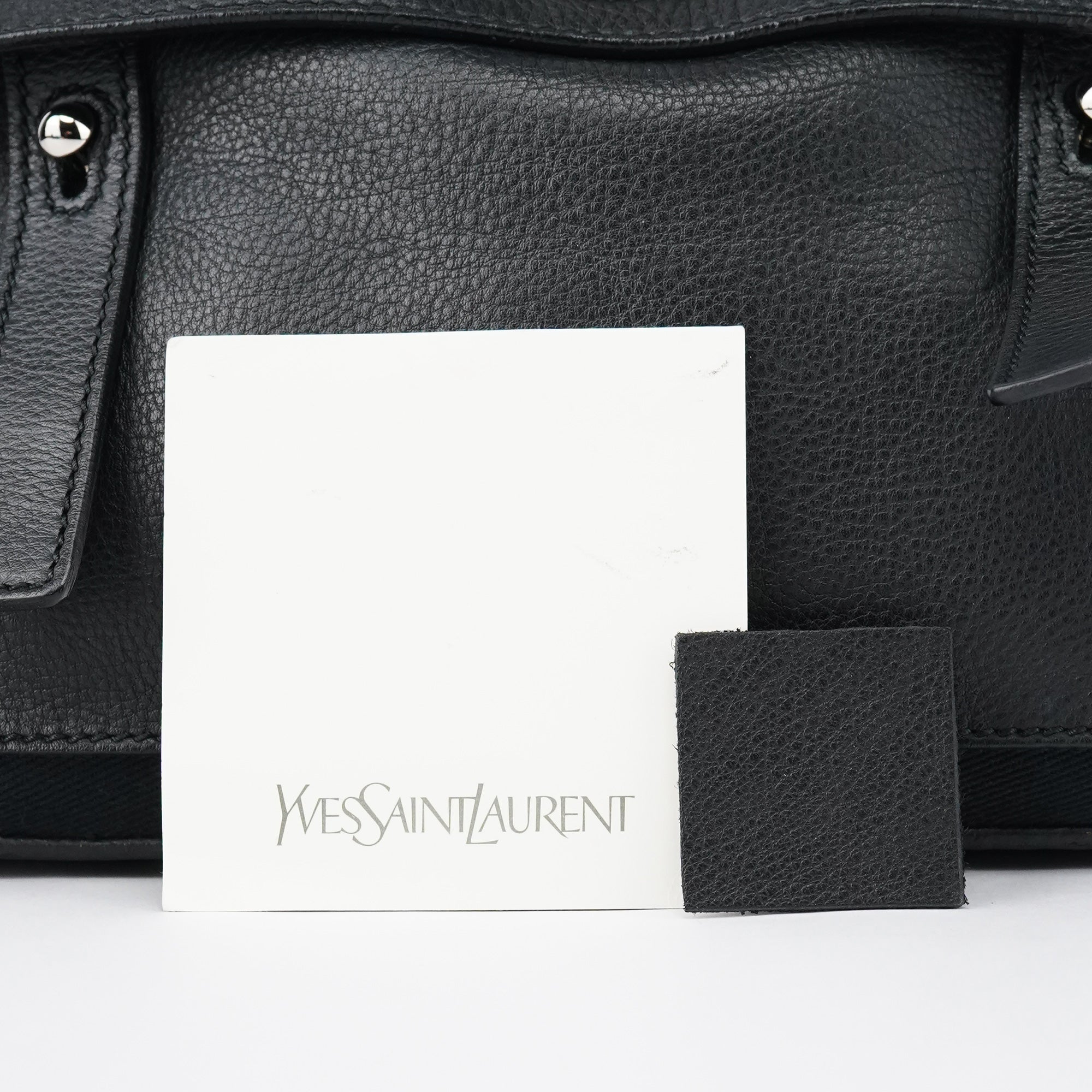 289278 Black Leather Muse Two 2-Way Bag
