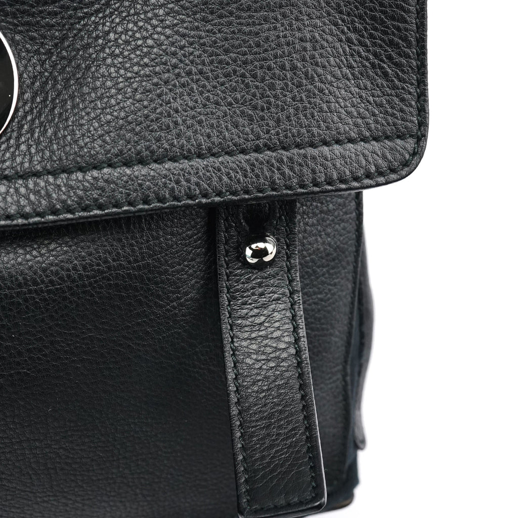 289278 Black Leather Muse Two 2-Way Bag