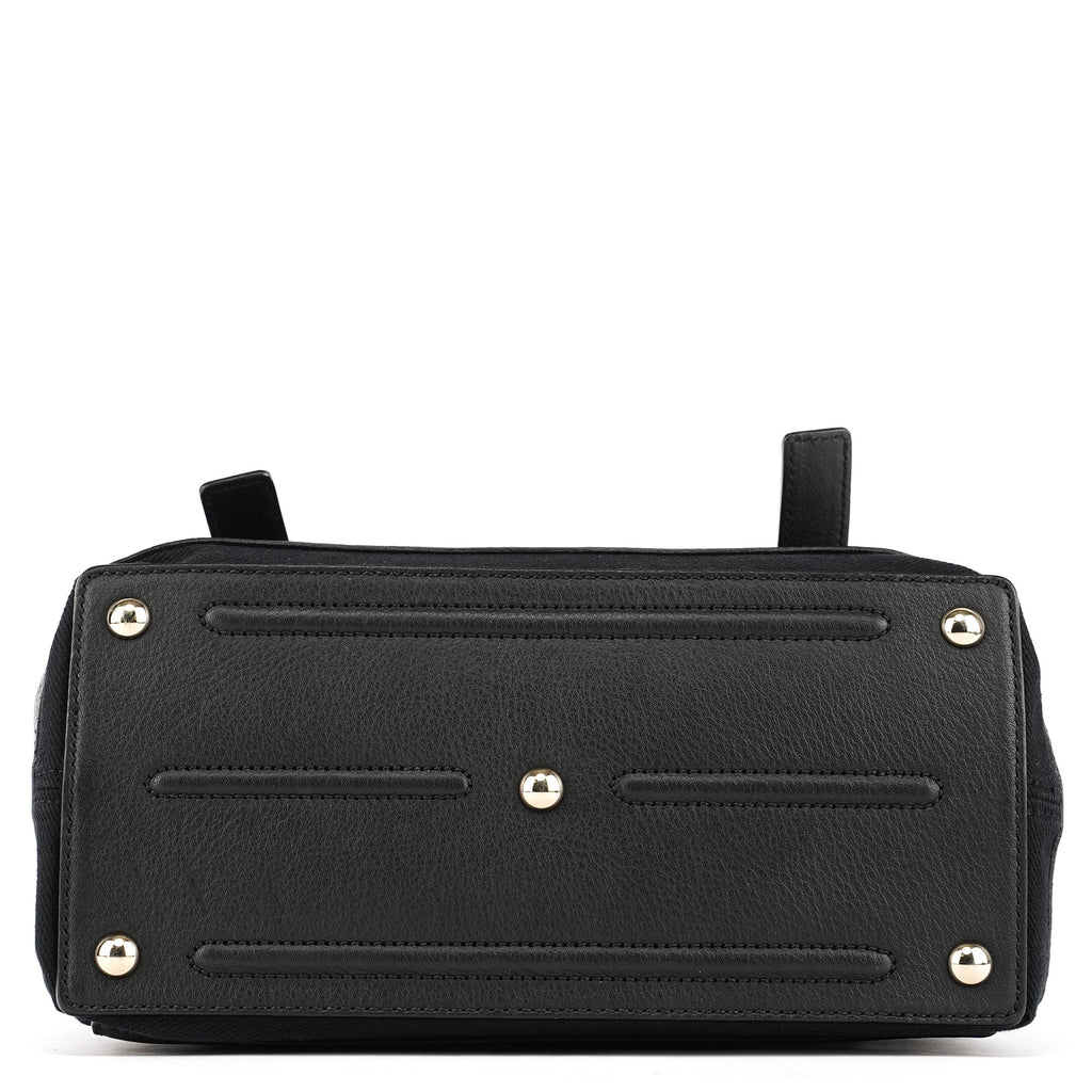 289278 Black Leather Muse Two 2-Way Bag