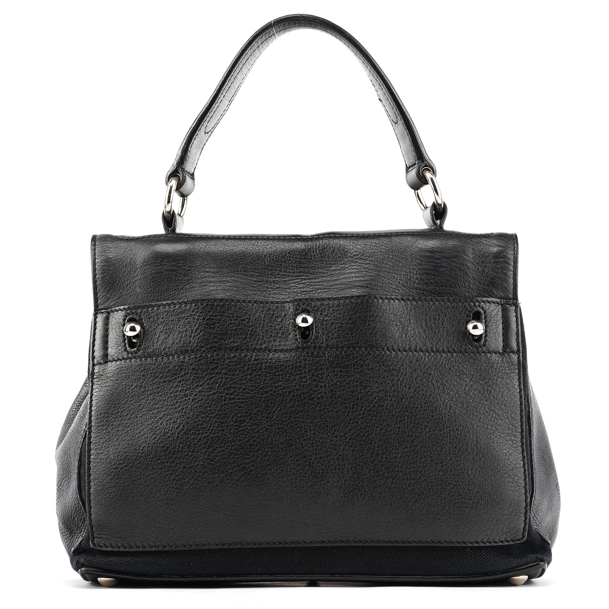 289278 Black Leather Muse Two Bag