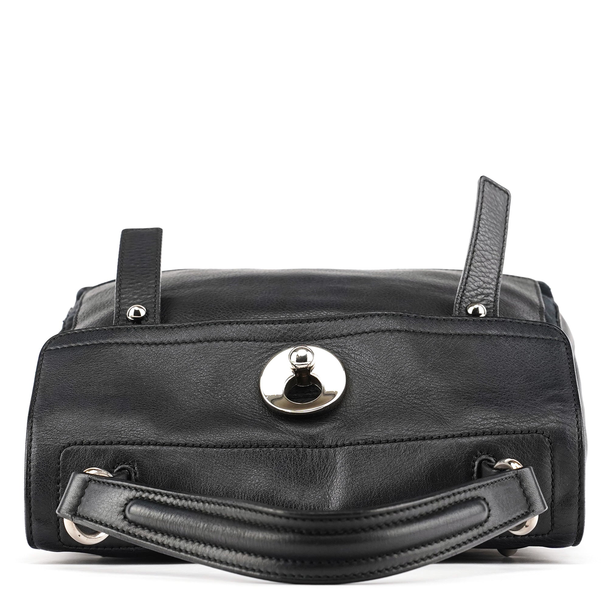 289278 Black Leather Muse Two Bag