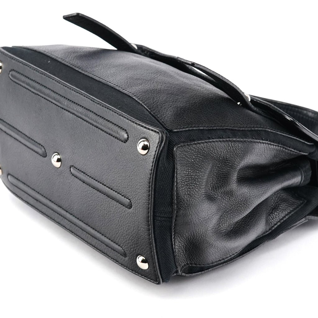 289278 Black Leather Muse Two Bag