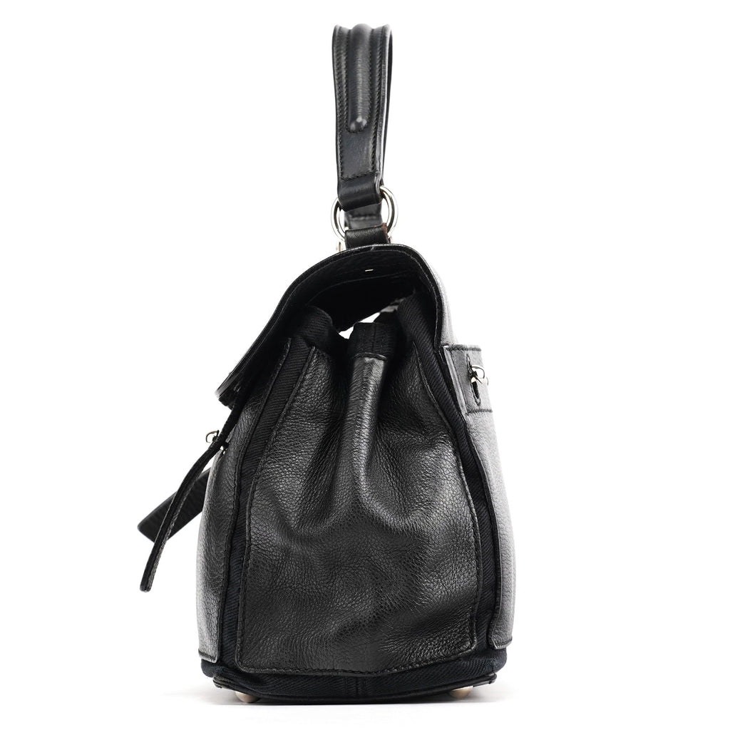 289278 Black Leather Muse Two Bag