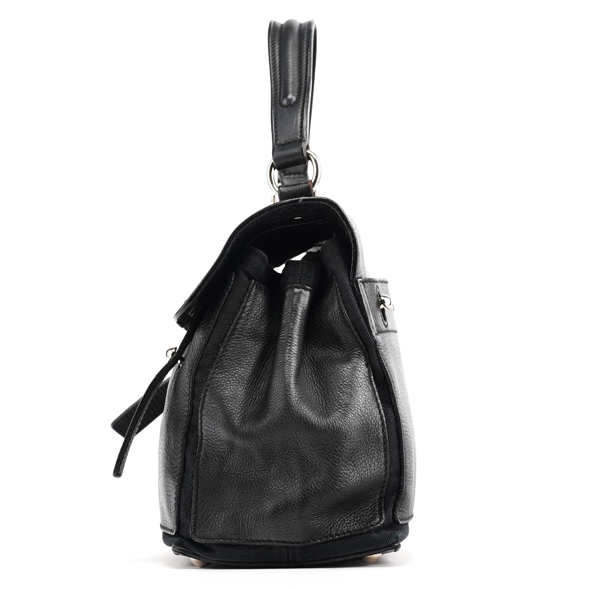 289278 Black Leather Muse Two Bag